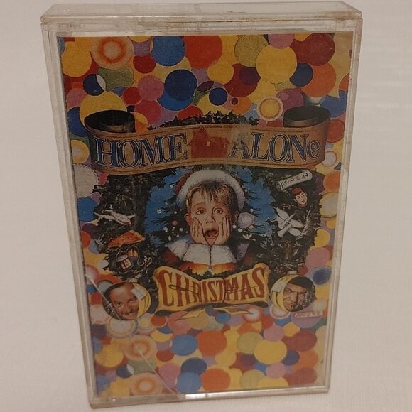 Home Alone Christmas Movie Soundtrack Cassette Tape Fox Records Vtg 1993 - Picture 1 of 8